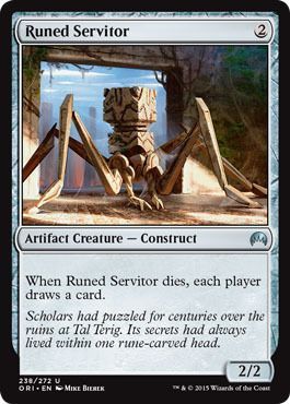 Runed Servitor 238/272 Magic Origins Singles