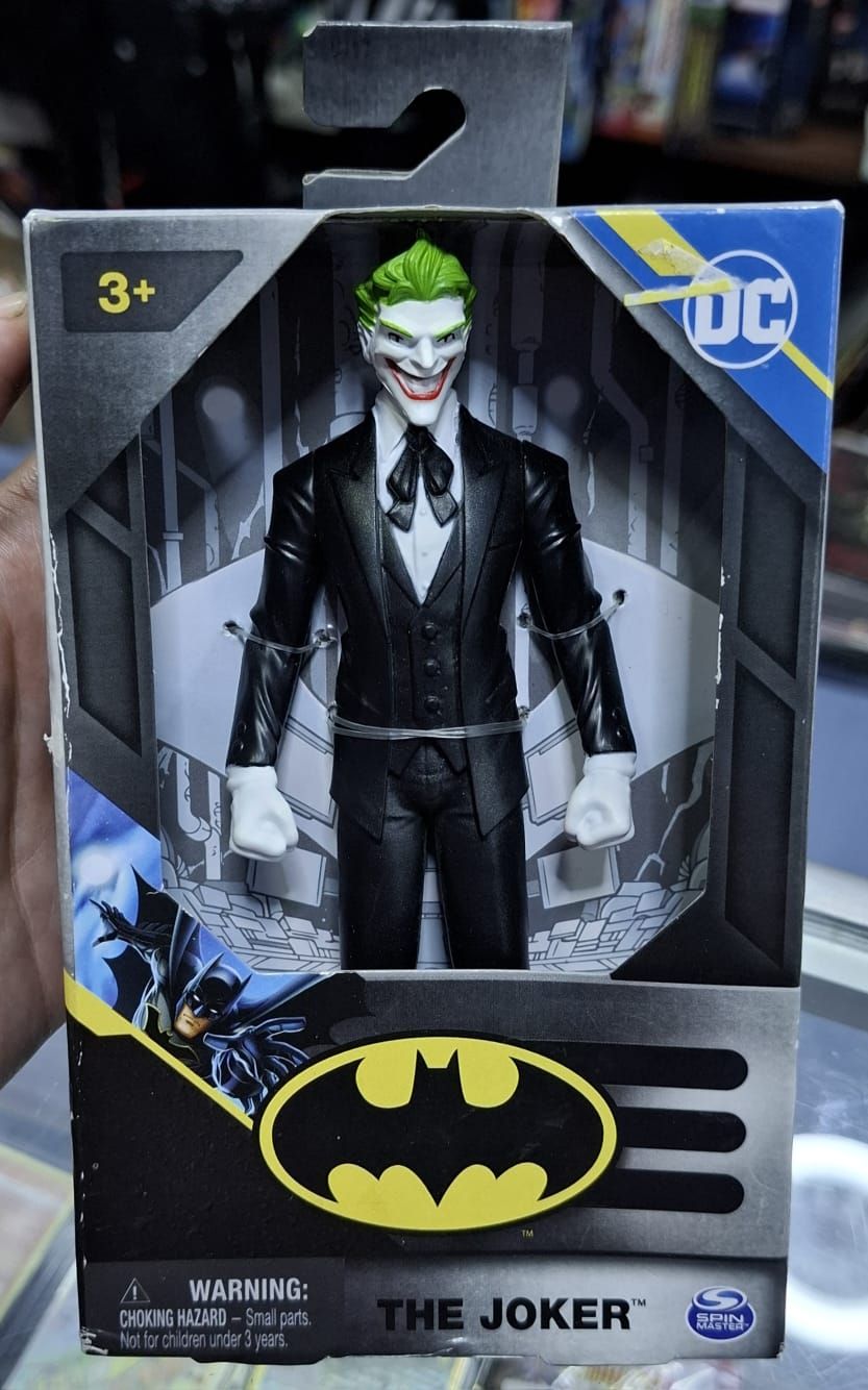 SJ The Joker FIgura Spin Master DC 3.75 Pulgadas