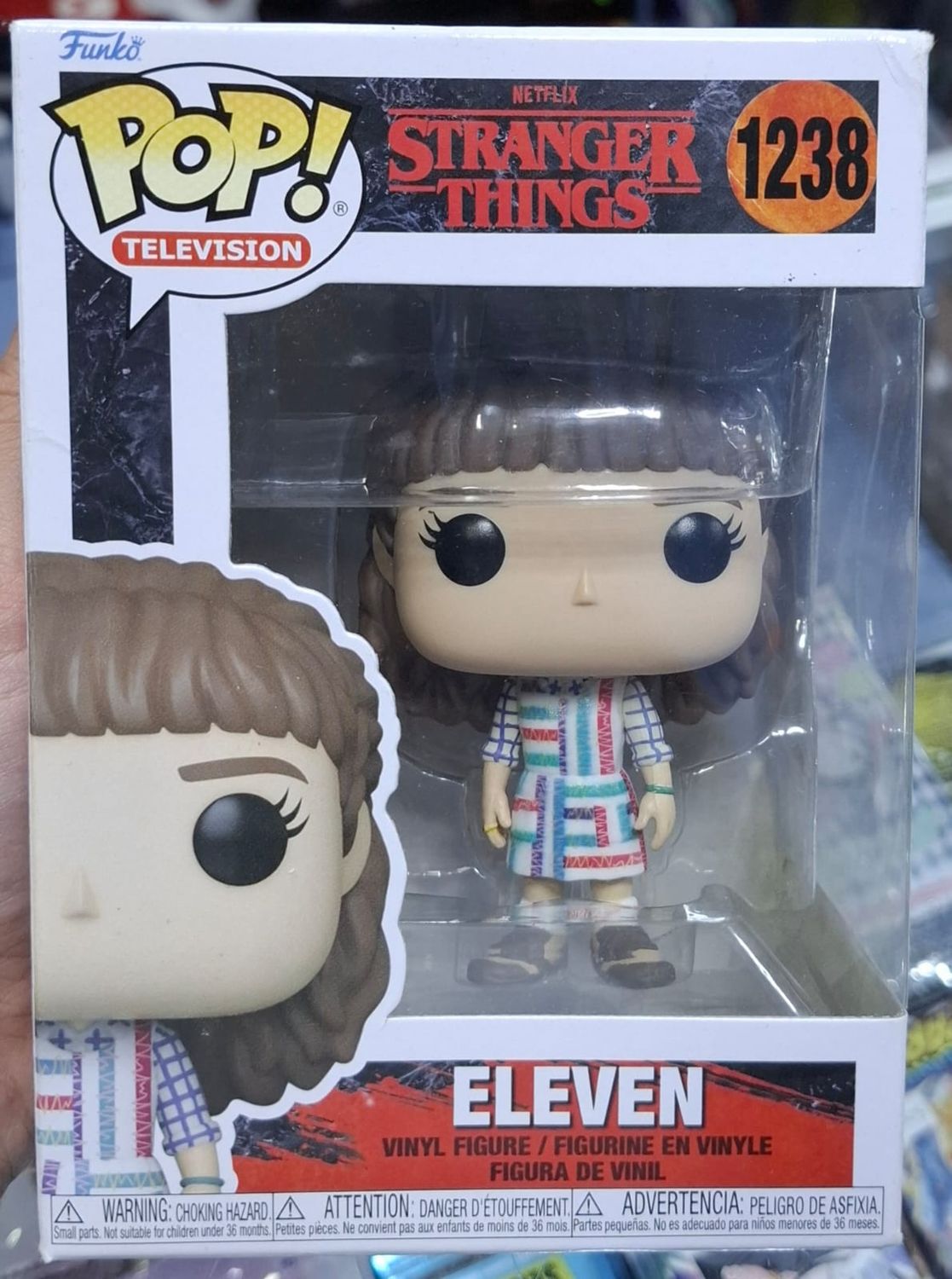 SJ Eleven Figura Funko Pop Stranger Things Figura