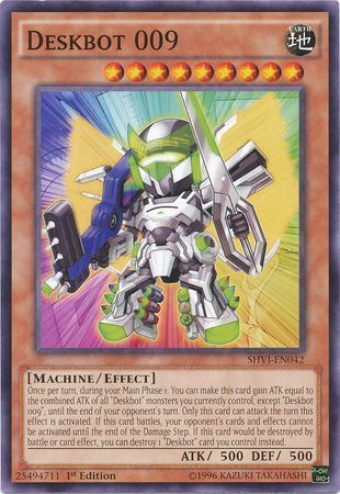 Deskbot 009 - SHVI-EN042 - Common 1st Edition Shining Victories 1st Edition Singles