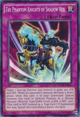 The Phantom Knights of Shadow Veil - NECH-EN072 - Common Unlimited The New Challengers (NECH) Unlimited Singles