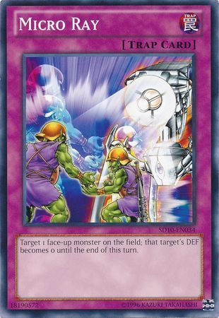 Micro Ray - SD10-EN034 - Common Unlimited Structure Deck: Machine Re-Volt Unlimited Singles