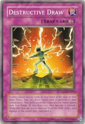 Destructive Draw - TAEV-EN073 - Common Unlimited Tactical Evolution [TAEV] Unlimited Singles