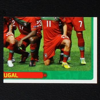 Portugal Team Part  Panini Sticker No. 257 - Euro 2012