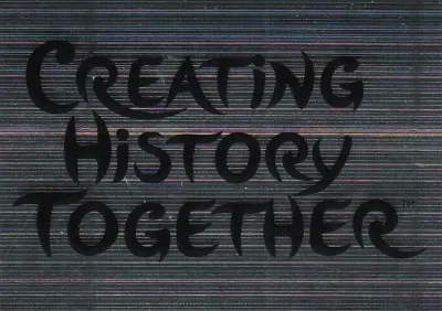 Pegatina de fútbol Panini Eurocopa 2012 n.o 4: Creating History Together imagen brillante-
