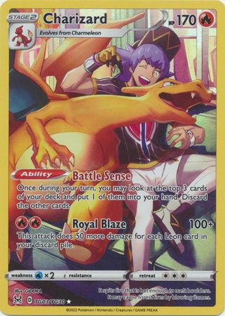 SJ Charizard - TG03/TG30 - Holo Rare Sword &amp; Shield: Lost Origin Singles