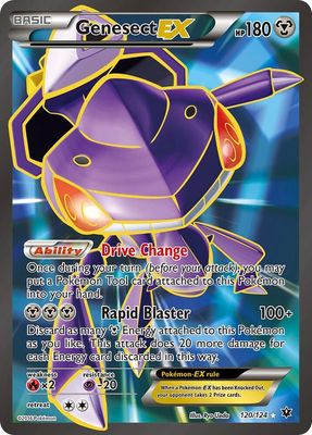 SJ Genesect EX (Full Art) - XY - Fates Collide (FCO) XY - Fates Collide
