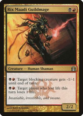 Rix Maadi Guildmage - Return to Ravnica (RTR) Return to Ravnica