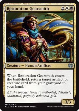 Restoration Gearsmith 185/264 Kaladesh Singles(Español)