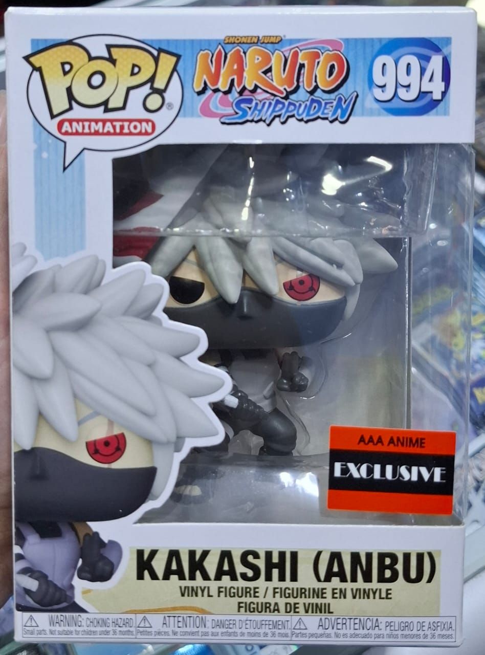 SJ Kakashi Figura Anbu Figura Funko Pop Naruto Shippuden