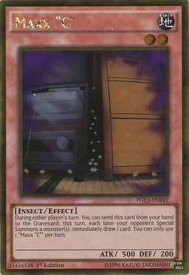 SJ Maxx &quot;C&quot; - PGL3-EN042 - Gold Rare 1st Edition Premium Gold: Infinite Gold Singles