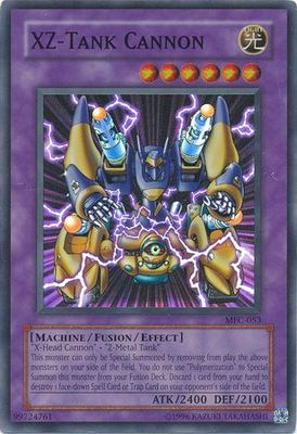 SJ XZ-Tank Cannon - MFC-053 - Super Rare Unlimited Magician&#39;s Force [MFC] Unlimited Singles (Danado)