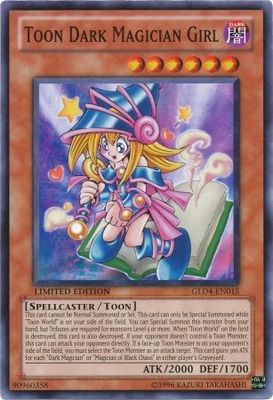 SJ Toon Dark Magician Girl - GLD4-EN015 - Common Gold Series 4: Pyramid Edition [GLD4]
