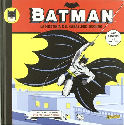 NELA Batman La Historia del Caballero Oscuro Tapa Dura Libro Ilustrado