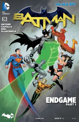 NELA-k, Batman Comic Issue 35 Endgame Part 1 DC Comics Ingles