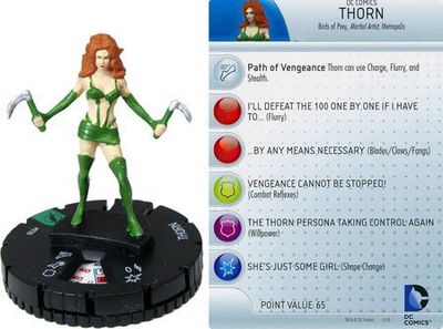 NELA Thorn #030 The Flash Booster Set DC HeroClix The Flash Booster Set Singles