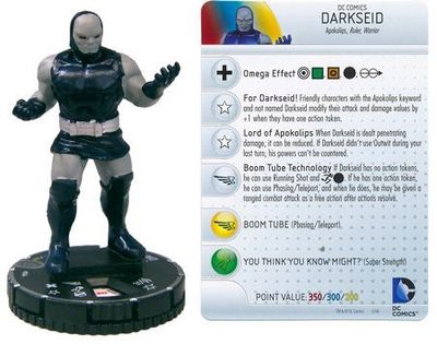 NELA Darkseid #044 Superman: Legion of Super Heroes DC HeroClix Superman and the Legion of Super-Heroes Booster Set Singles