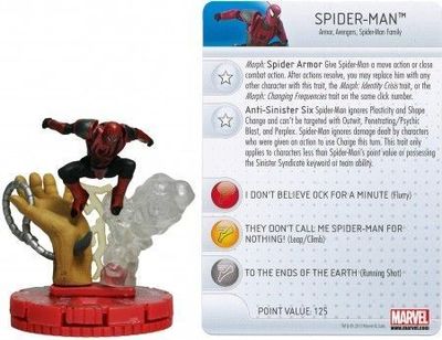 NELA Spider-Man #057 Chase Rare Amazing Spider-Man Marvel Heroclix Amazing Spider-Man Booster Set