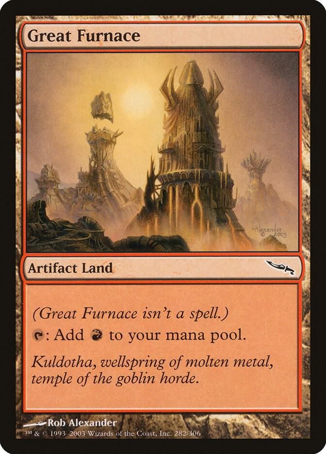 SJ Great Furnace - Mirrodin (MRD) Mirrodin