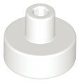 PIEZA LEGO BLANCA White Tile, Round 1 x 1 with Bar and Pin Holder Dubai