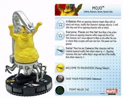 NELA Mojo #050 Wolverine and the X-Men Marvel Heroclix Wolverine &amp; the X-Men Booster Set
