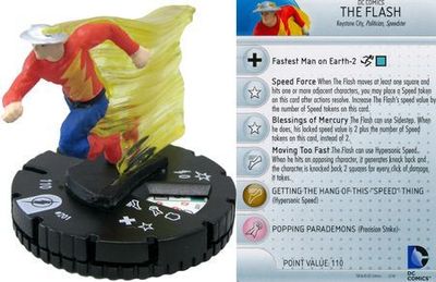 NELA The Flash #201 The Flash Gravity Feed DC Heroclix The Flash Gravity Feed Singles