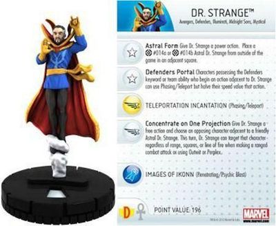 NELA Dr. Strange #028 Galactic Guardians Marvel Heroclix Marvel: Galactic Guardians