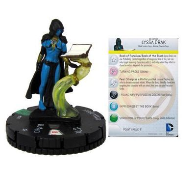 NELA Lyssa Drak #021 War of Light DC Heroclix War of Light Singles
