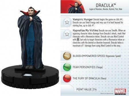 NELA Dracula #016 Amazing Spider-Man Marvel Heroclix Amazing Spider-Man Booster Set Singles