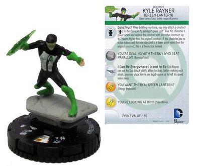 NELA Kyle Rayner #107 War of Light DC Heroclix War of Light Singles