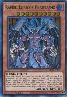 Raviel, Lord of Phantasms - SDSA-EN044 - Ultra Rare 1st Edition Structure Deck: Sacred Beasts 1st Edition Singles