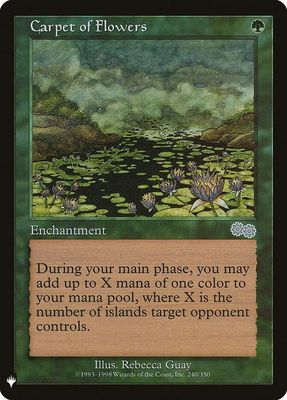 Carpet of Flowers - The List Reprints (LIST) The List Reprints