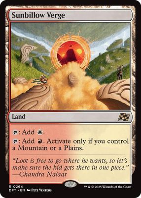 Sunbillow Verge - Aetherdrift (DFT) Aetherdrift