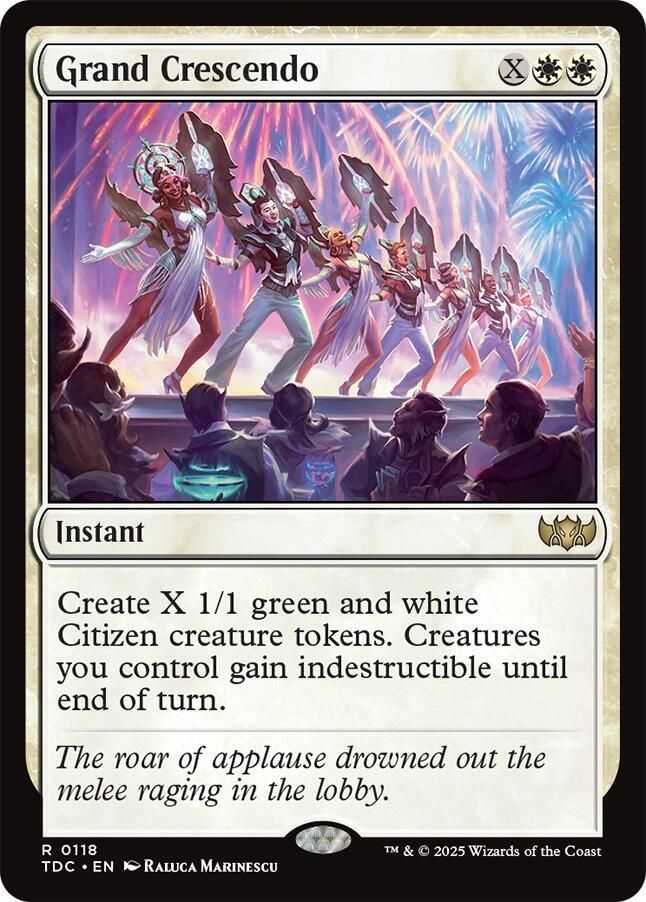 Grand Crescendo - Commander: Tarkir: Dragonstorm (TDC) Commander: Tarkir: Dragonstorm