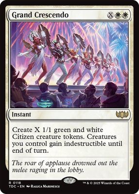 Grand Crescendo - Commander: Tarkir: Dragonstorm (TDC) Commander: Tarkir: Dragonstorm