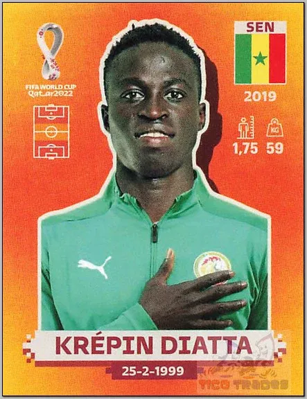 Kr̩pin Diatta Orange - SEN10, Qtar 2022