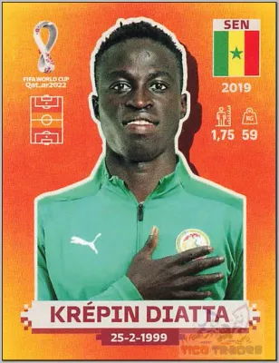 Kr̩pin Diatta Orange - SEN10, Qtar 2022