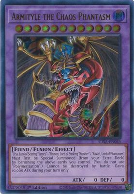Armityle the Chaos Phantasm - SDSA-EN045 - Ultra Rare 1st Edition Structure Deck: Sacred Beasts 1st Edition Singles