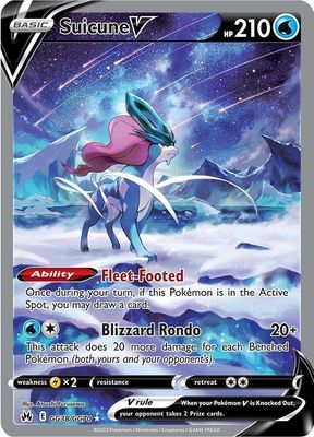 SJ Suicune V - Crown Zenith: Galarian Gallery (CRZ:GG) Crown Zenith: Galarian Gallery