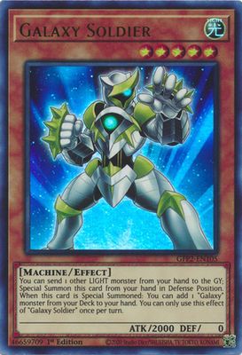 SJ Galaxy Soldier - GFP2-EN105 - Ultra Rare 1st Edition Ghosts From The Past: The 2nd Haunting 1st Edition Singles