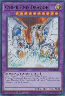 Cyber End Dragon - SDCS-EN041 - Ultra Rare 1st Edition Structure Deck: Cyber Strike 1st Edition Singles (Espanol)
