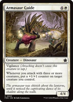Armasaur Guide - Foundations (FDN) Foundations