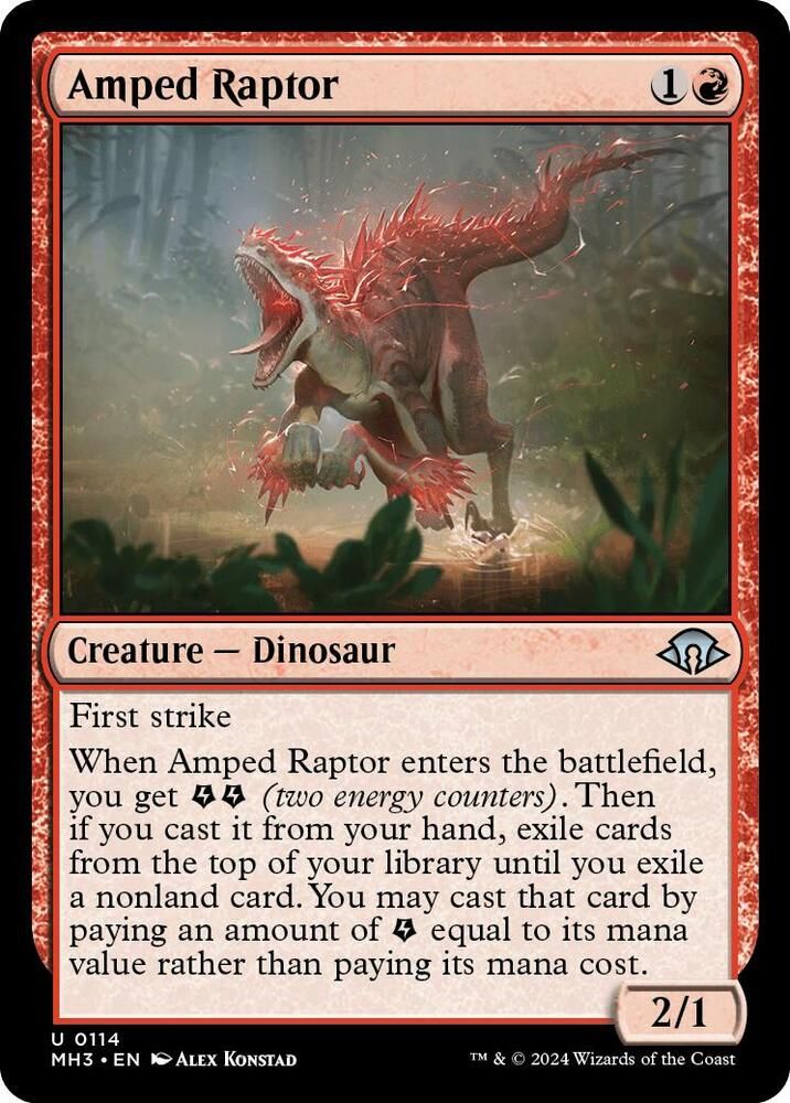 Amped Raptor - Modern Horizons 3 (MH3) Modern Horizons 3