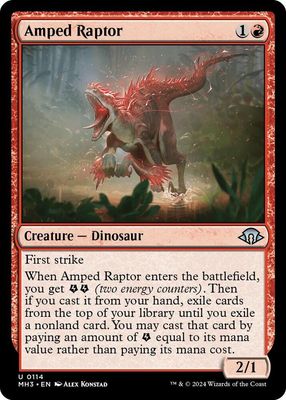 Amped Raptor - Modern Horizons 3 (MH3) Modern Horizons 3