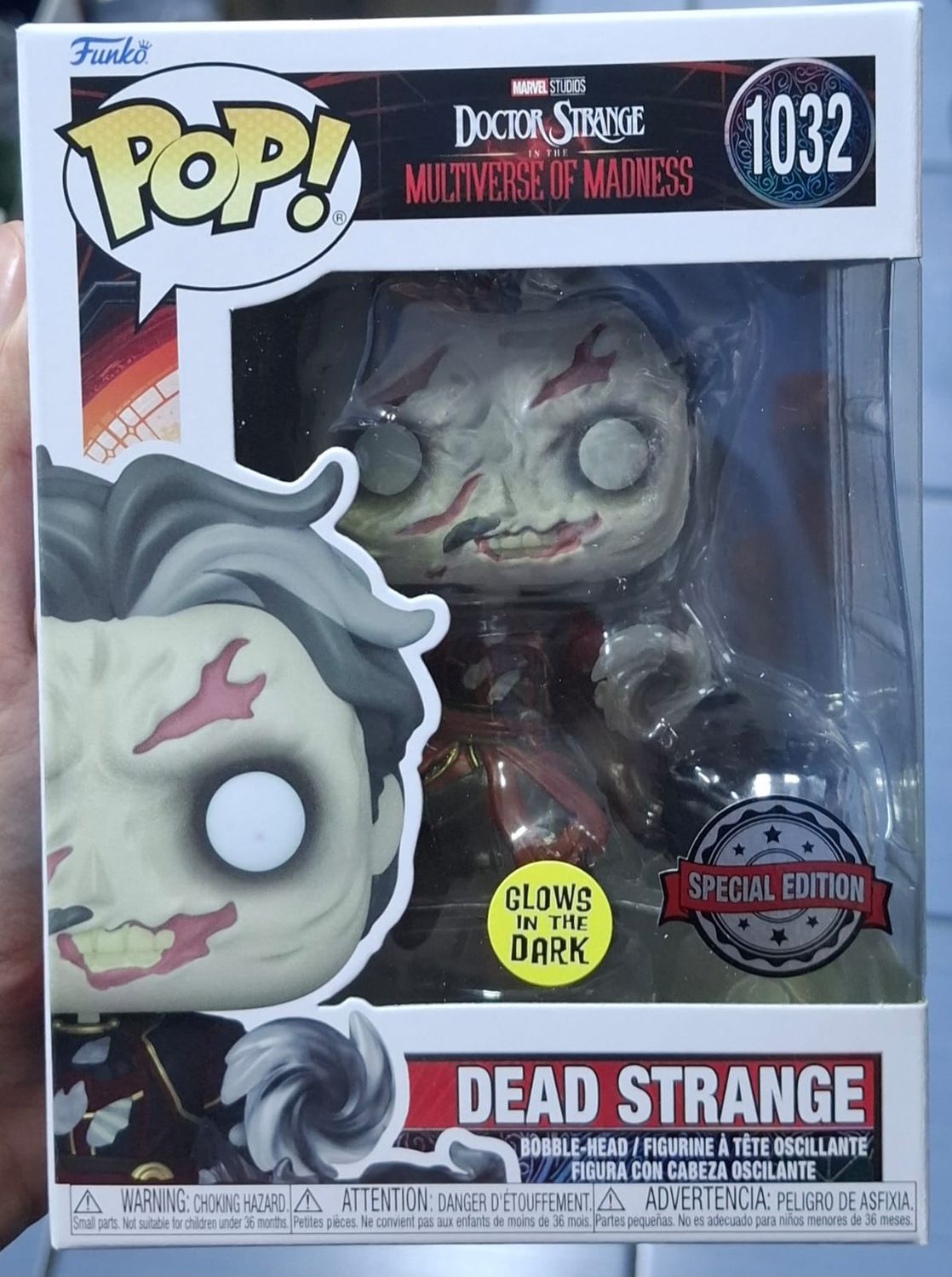 NELA-m,  Dead Strange Figura Funko Pop Marvel Doctor Strange