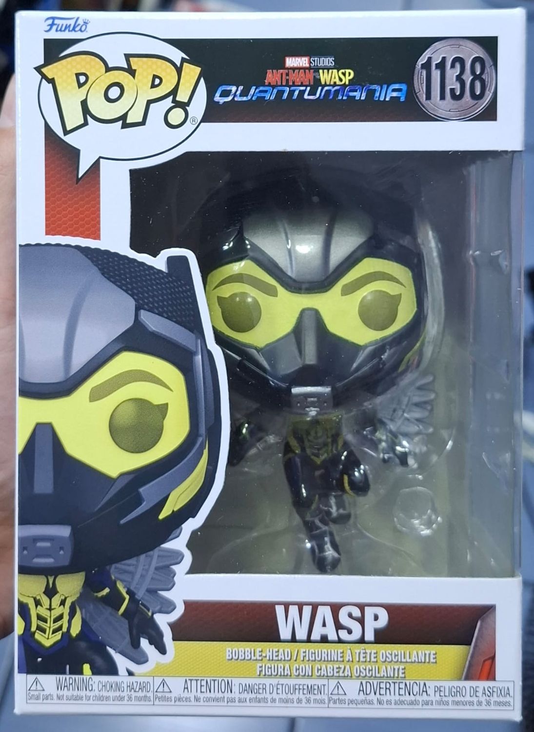 NELA-m,  Wasp Figura Funko Pop Marvel Antman