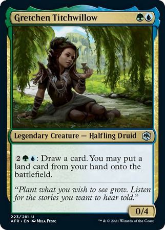 Gretchen Titchwillow 223/281 Adventures in the Forgotten Realms Singles