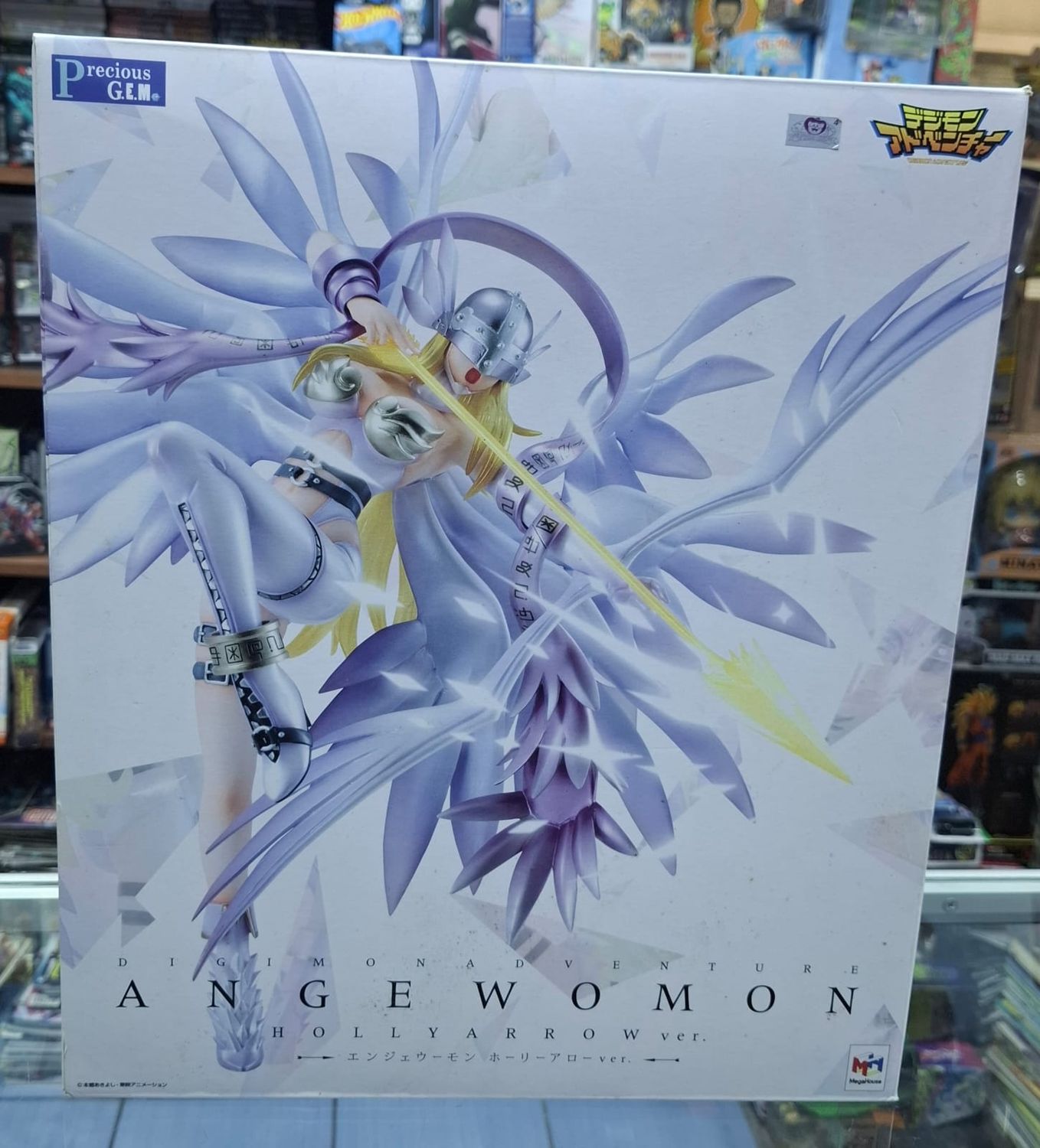 SJ Angewomon Figura Digimon Figura Precious Gem Megahouse