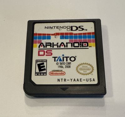SJ Arkanoid Nintendo DS Cartucho