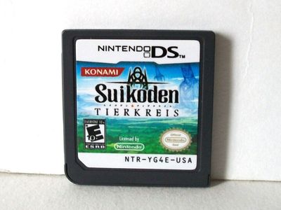 SJ Suikoden Tierkreis Nintendo DS Cartucho